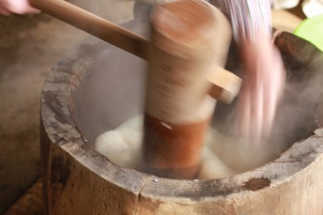 御成町二丁目餅つき会